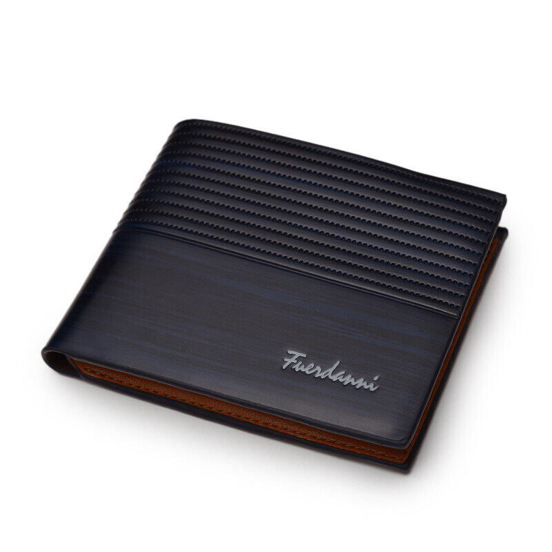 Men'S Bifold Leather Credit ID Card Holder Wallet Billfold Purse Clutch Billfold