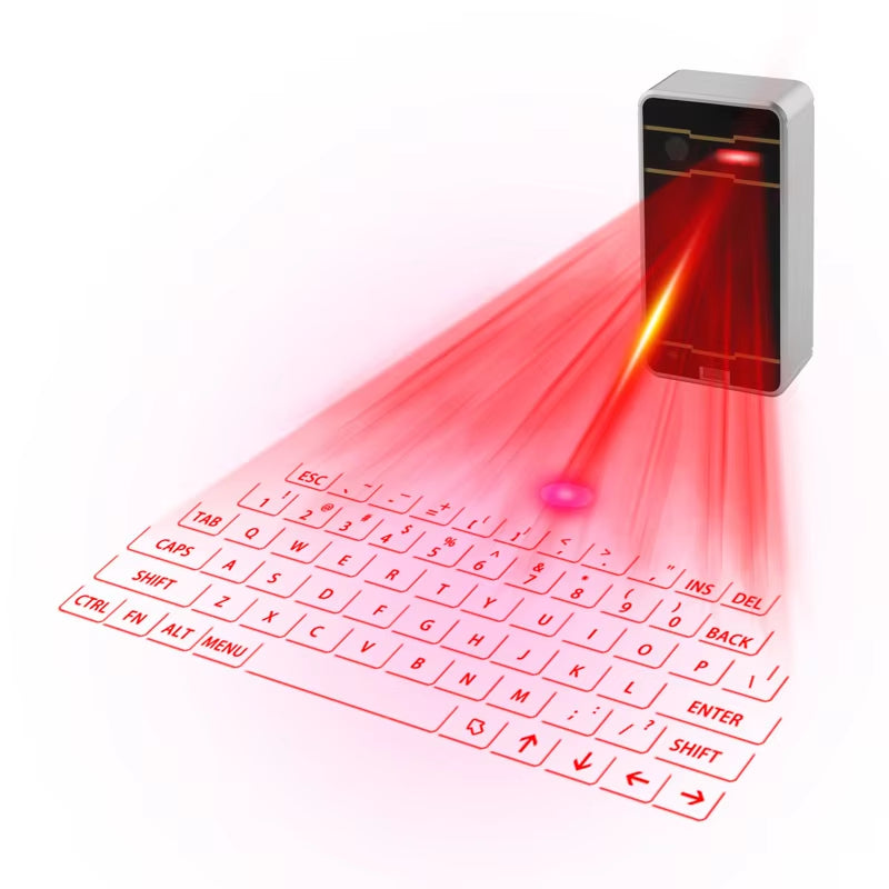 Bluetooth Laser Keyboard Wireless Virtual Projection Keyboard Portable for Iphone Android Smart Phone Ipad Tablet PC Notebook